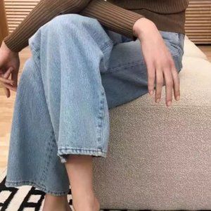 Toteme style Jeans Wide leg NEW